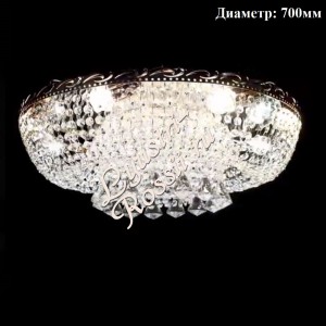 Хрустальная потолочная люстра "Ангелина №7" Конус Хрустальная потолочная люстра "Ангелина №7" Конус
