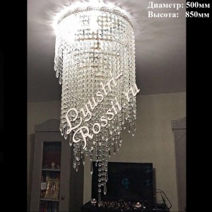 Хрустальная люстра "Карина Спираль" Хрустальная люстра "Карина Спираль"