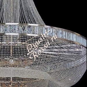 Хрустальная большая люстра "Белла Плюс с подвесом пластина" 2500*2800мм Хрустальная большая люстра "Белла Плюс с подвесом пластина" 2500*2800мм